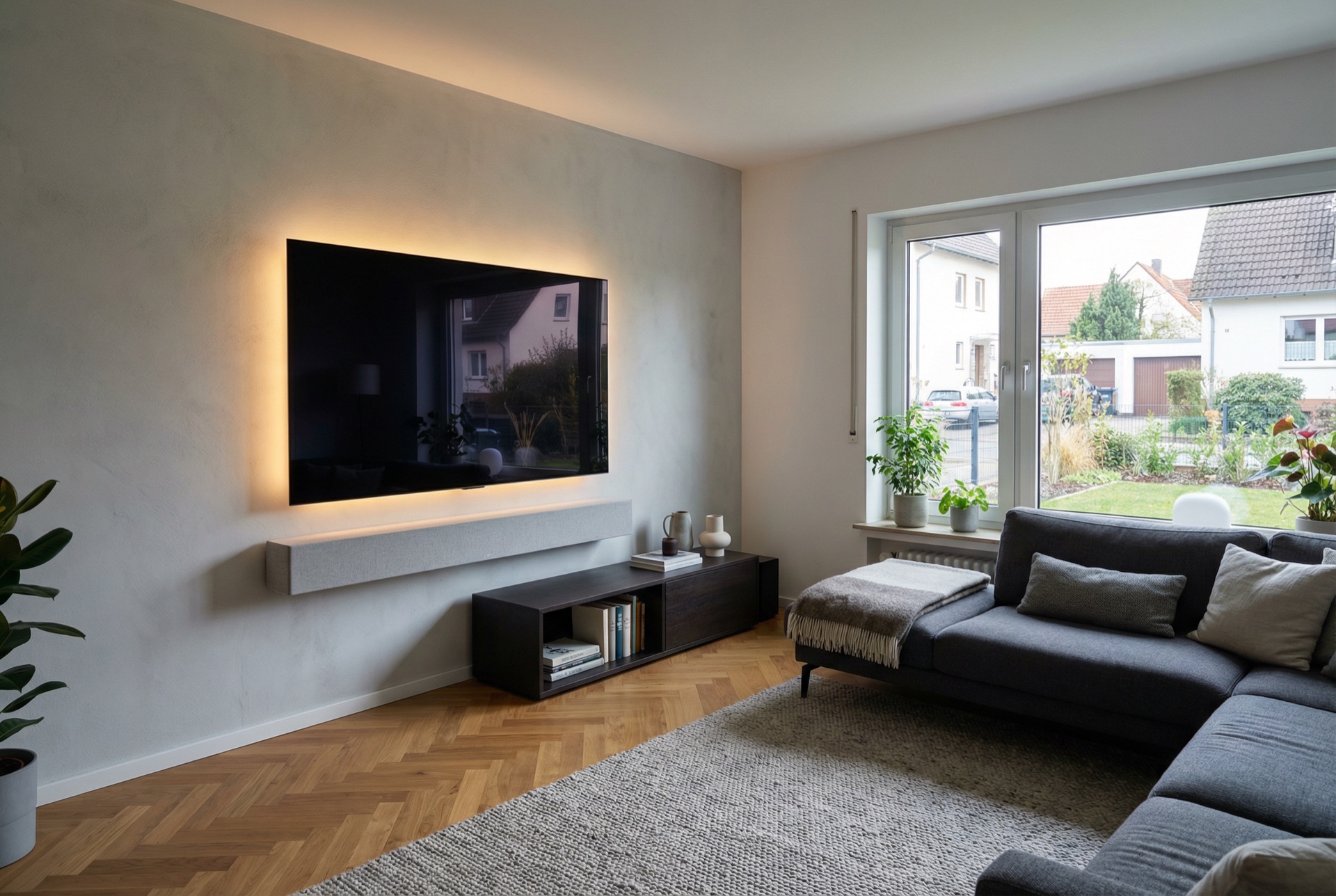 TV und Sound Setup mit Sonos Soundbar